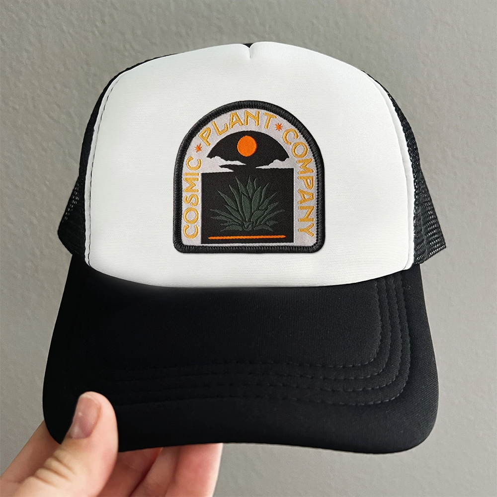 Woven patches for hats