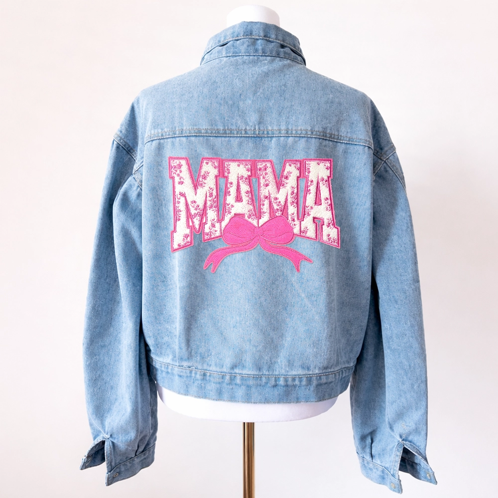Chenille Patches for denim shirt