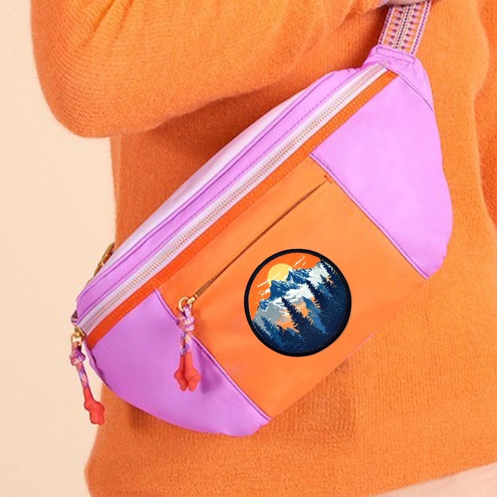 printed patches for belt bag