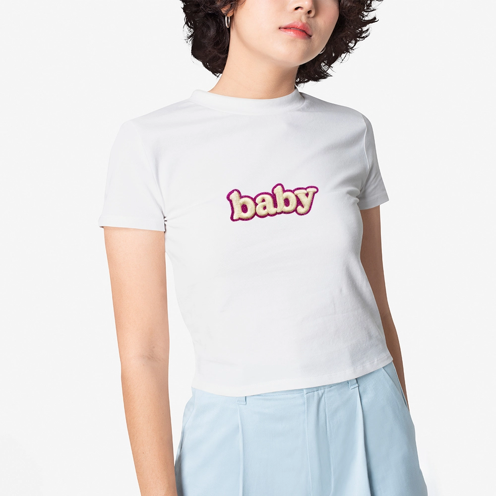 3d embroidered patches for T-shirt