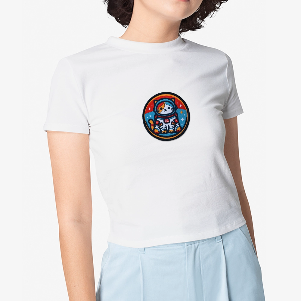Woven patches for T-shirt