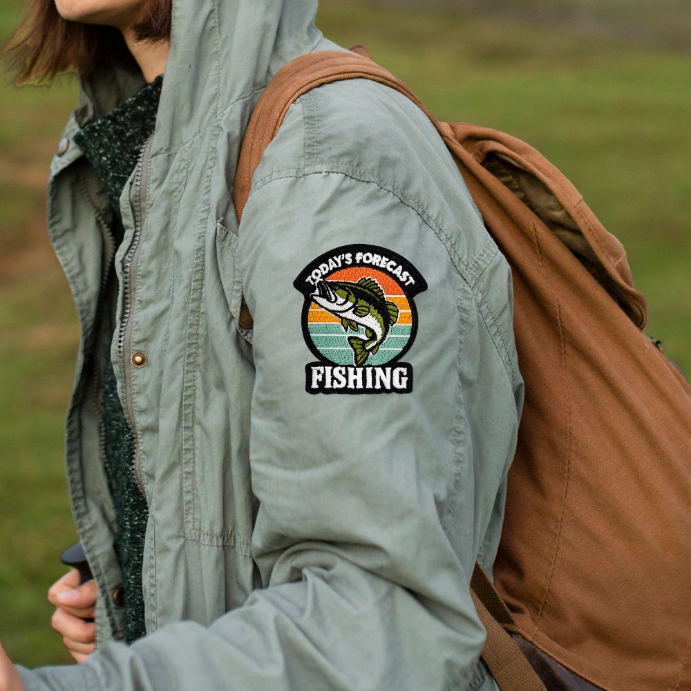 Embroidered patches for jacket