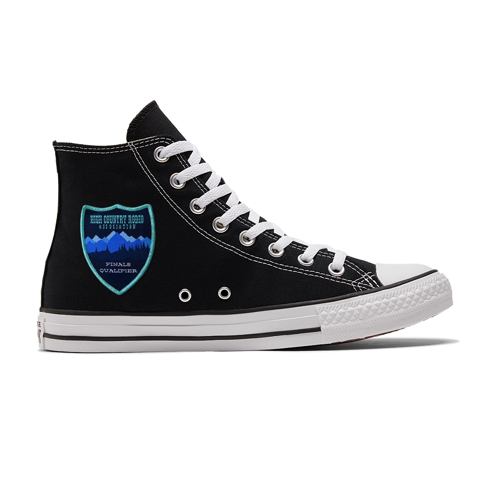 Woven patches for shoes