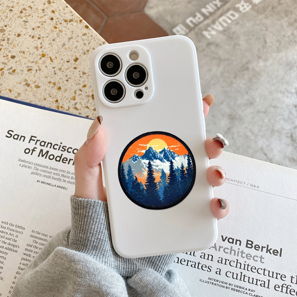 printed patches for phone case