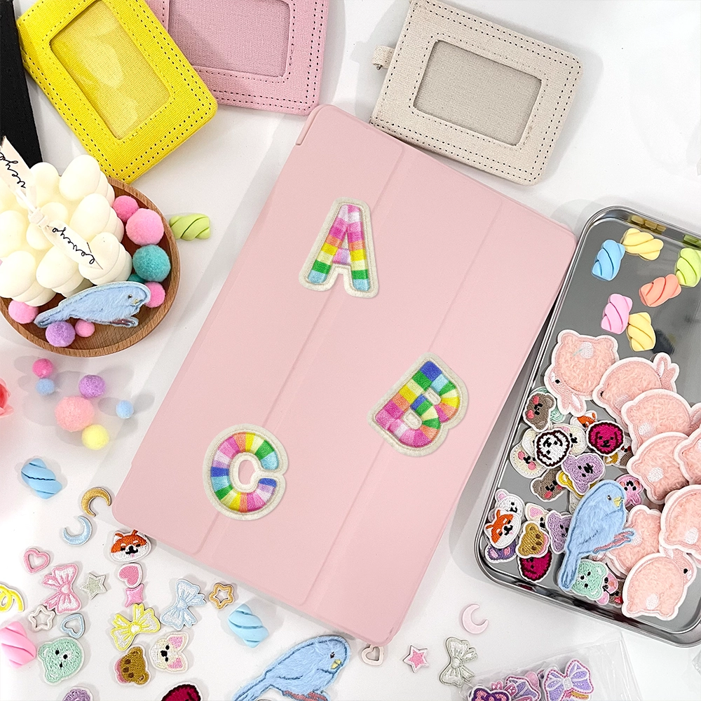 3d embroidered patches for tablet case