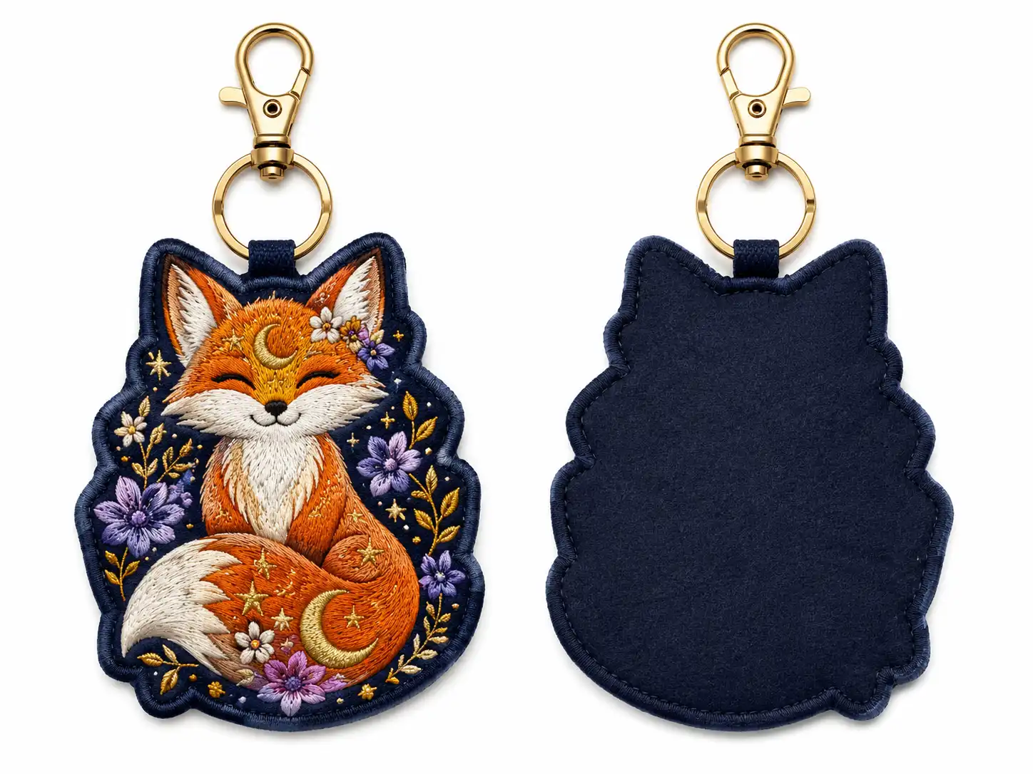 Custom patch keychains and charms