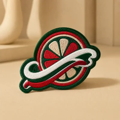 Citrus Embroidered Patch