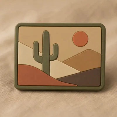 Desert cactus PVC patch