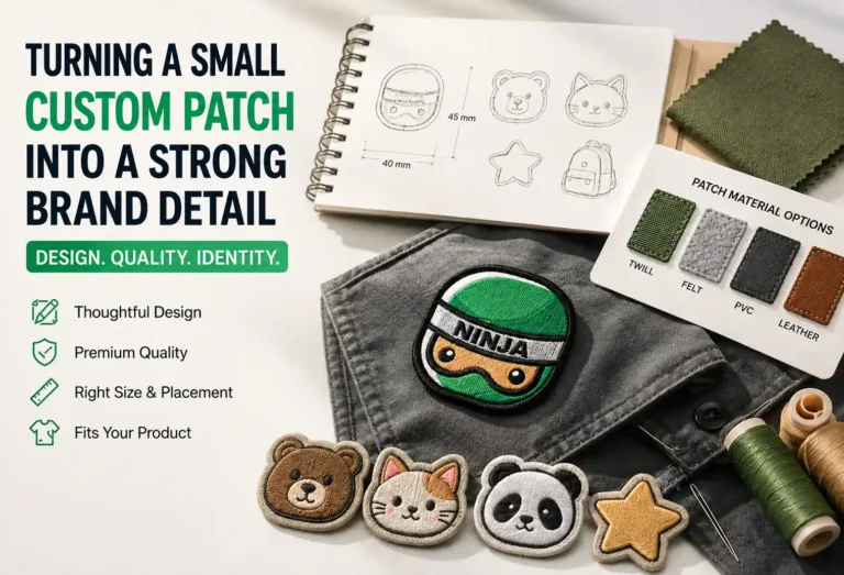 custom patches brand