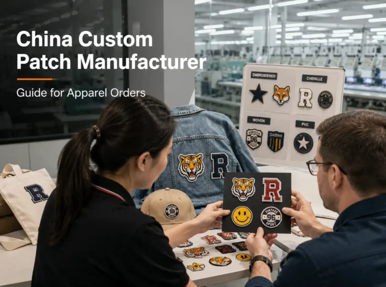 China custom patch manufacturer