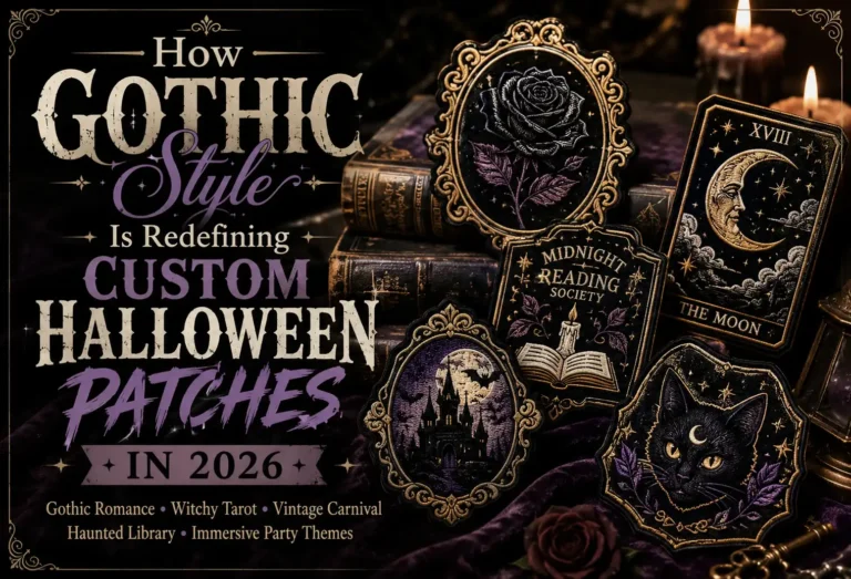 Custom Gothic Halloween Patches
