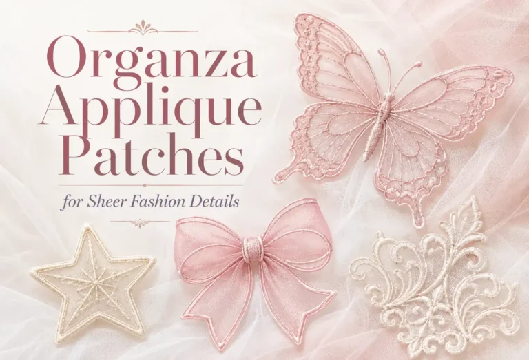 Custom Organza Applique Patches