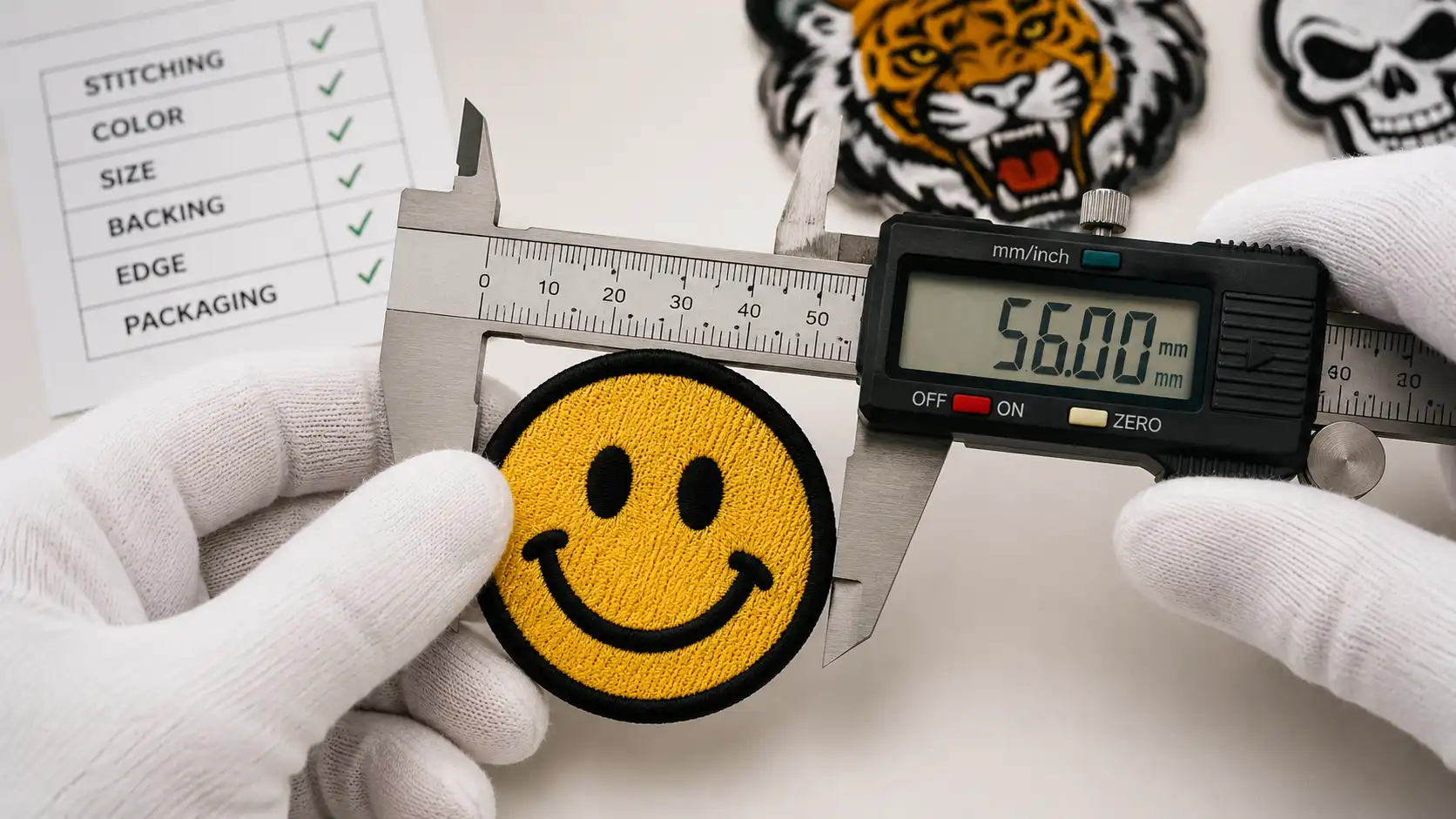 hign quality custom patches