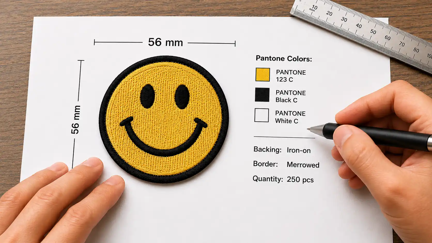custom patch quote