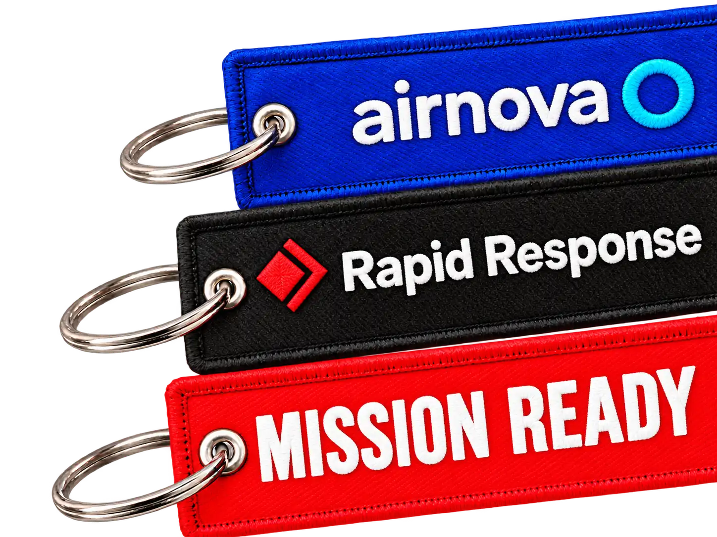 Durable Metal Keyring