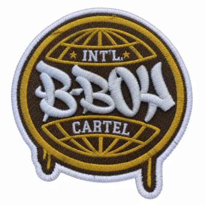 Company Logo 3D Embroidered Patches