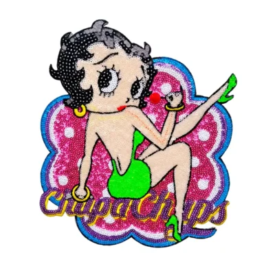 Betty Boop Mermaid Sequin Patches