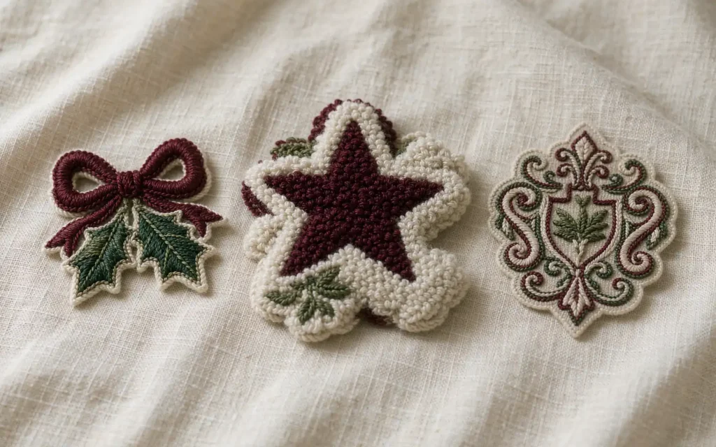 Christmas Patch Texture Types