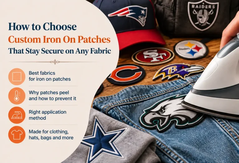 How to Choose Custom Iron On Patches That Stay Secure on Any Fabric